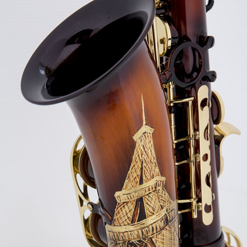 Chateau art series saxophone eiffel tower