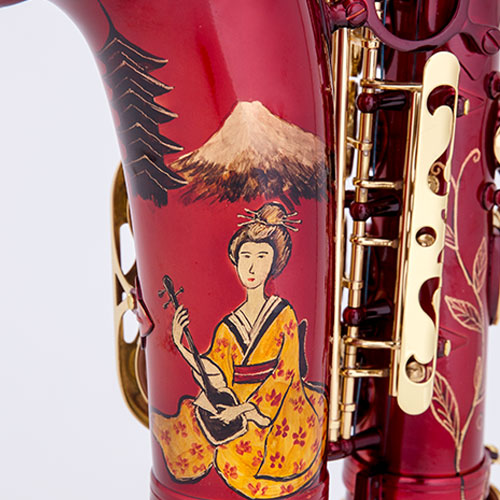 Chateau art series saxophone japan geisha