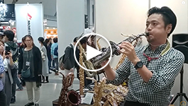 2018 Musical Instruments Fair Japan chateau saxophone